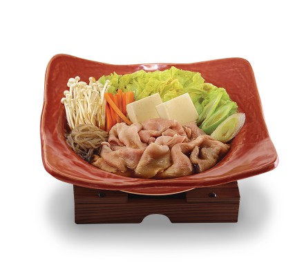 สุกี้ยากี้ญี่ปุ่นหมู (อาหารจานเดี่ยว)